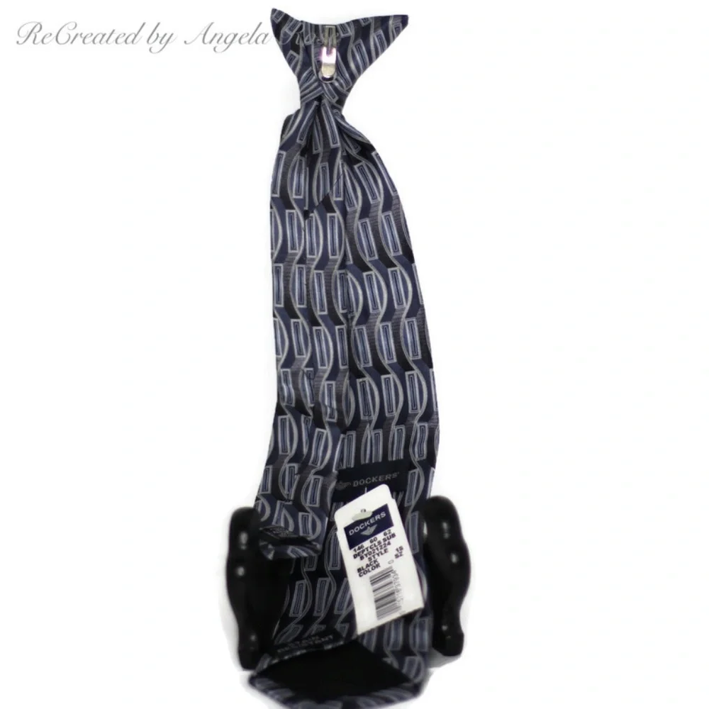 Kids Clip On Tie Dockers Blue